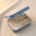 Personalised Rectangle Velvet Jewellery organiser, Store - Earrings & Necklaces, Bridesmaid
